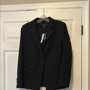 White House Black Market Black Blazer Professional Suit Jacket